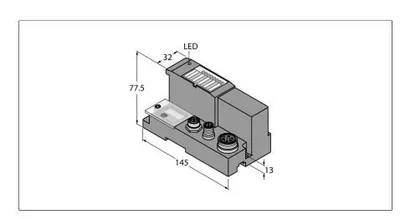 TURCK BL67-GW-DP Gateway for BL67 I/O system