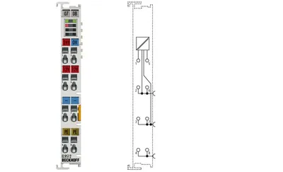 BECKHOFF EL9512 Power supply terminal 12 V DC