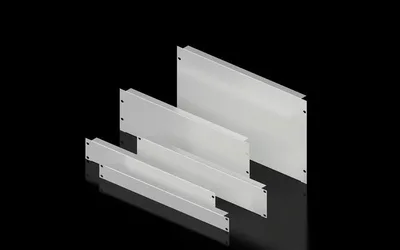 Rittal DK 7151.035 DK Kör panel, 19", 1U, 2'li pk