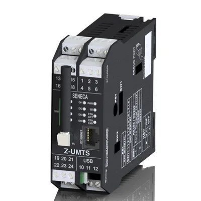 Seneca Z-UMTS (prod. pre 03/2019) HSPA+ datalogger with built-in I/O's, telecontrol functions and advanced programming language
