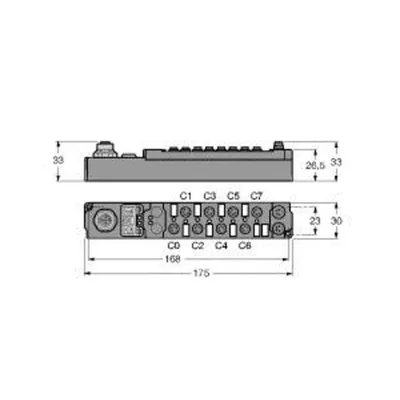 Turck SDPB-0808D-0001