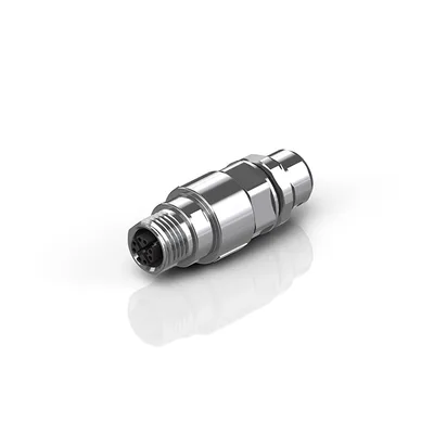 Beckhoff C9900-P942 Industrial Ethernet/EtherCAT G/G10 adapter and CP-Link 4 flange feed-through, shielded, metal