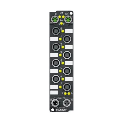 Beckhoff EP2308-0001 EtherCAT Box, 4-channel digital input + 4-channel digital output, 24 V DC, 3 ms, 05 A, M8