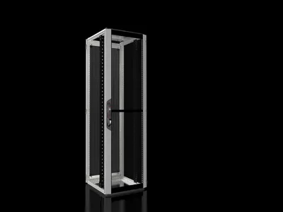 Rittal VX 5329.111 VX IT, 19" mounting angles, standard, front, vented, WHD: 600 x 2000 x 600 mm, 42 U