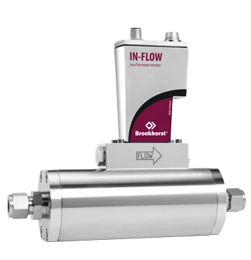 Bronkhorst IN-FLOW High-Flow F-136AI Industrial Style Mass Flow Meter for High Gas Flow