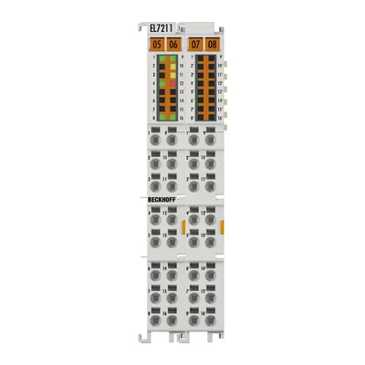Beckhoff EL7211 EtherCAT Terminal, 1-channel motion interface, servomotor, 48 V DC, 45 A, resolver