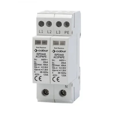 Cabur ISPD440AC3PNPE AC surge protection devices
