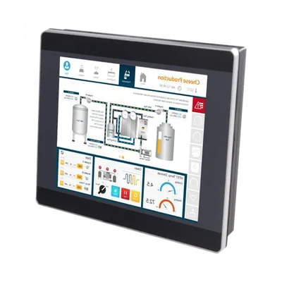 Seneca VISUAL11E 9,7" HMI panel touchscreen with 2 Ethernet port and isolated serial ports RS232, RS485