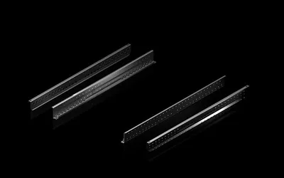 Rittal VX_IT 5302.166 482,6 mm (19") profil rayları için derinlik çubuğu, inçli profil raylarını takmak için Pano genişliği: = 600 mm için, pano derinliği: = 1200 mm için, çelik sac, boyalı, RAL 9005