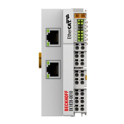 Beckhoff EK1828-0010 EtherCAT Coupler with integrated digital outputs