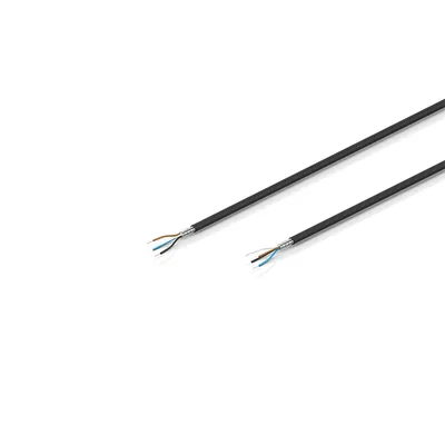 Beckhoff ZB9050 Power/sensor cable, PUR, 4 x 034 mm², drag-chain suitable, black