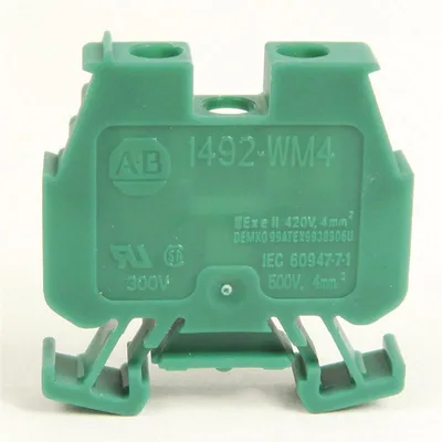 Allen Bradley 1492-WM4-G IEC Term Blck 8x476x41mm Screw