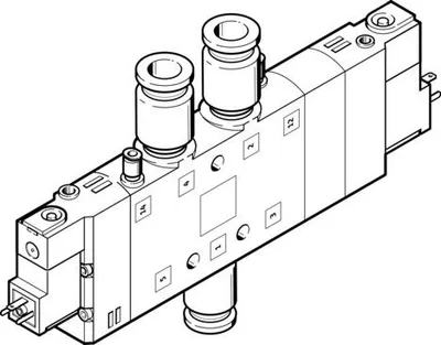 Festo CPE24-M3H-5/3BS-QS-12 Selenoid valf