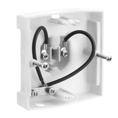 Alre JZ-19 Plug-in socket fully pre-wired; it can be completed with RTBSB-001086 or RTBSB-001096 room thermostats