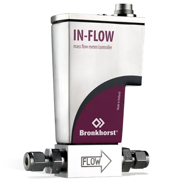 Bronkhorst LOW-ΔP-FLOW F-100DI Mass Flow Meter for low pressure drop or corrosive gas service