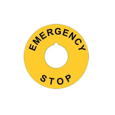 Cabur ETVIN162 Warning labels