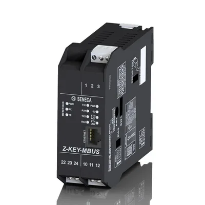 Seneca Z-KEY-MBUS
        (HW rev. D0) 2-port M-BUS / ModBUS RTU/TCP-IP gateway/protocol converter