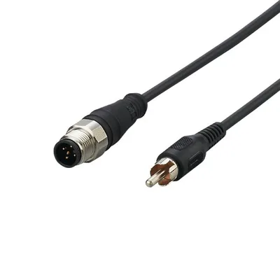 IFM VIDEO ADAPTER CABLE M12 CINCH Bağlantı kablosu
