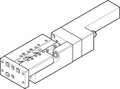 Festo SLTE-16-50-LS-G04 Mini slide