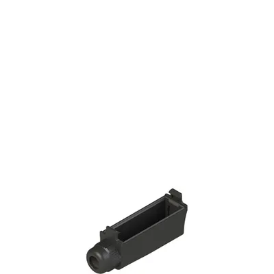 Pizzato VF MKCV23 Protection terminal cover for screw terminals with wire trap cable gland