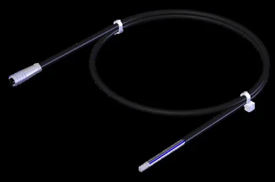 Euchner C-R08F06-06X014PV25,0-ES-103560 Connecting cables with plug connectors M8 for CES-AP-C2