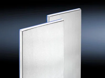 Rittal HD 4000.205 HD Sistem kabini yan panelleri, YxD 1800x500 mm için, paslanmaz çelik