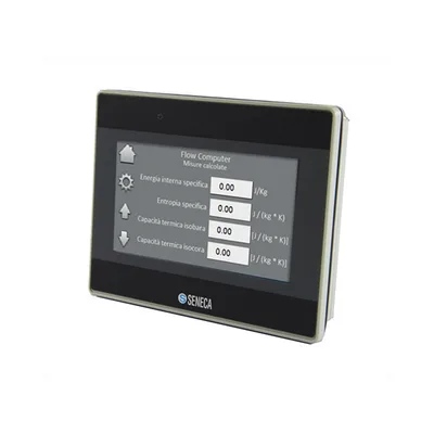 Seneca VISUAL3 4,3" HMI panel touchscreen, HD resolution, dual Ethernet