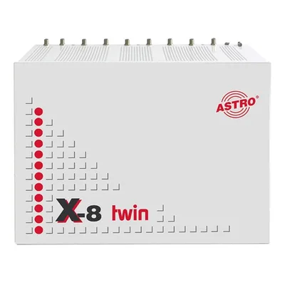 Astro X-8 TWIN mit 4 x X-QAM 642
