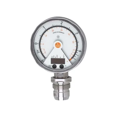 IFM PG-004-REA01-MFRKG/US/      /P Analog göstergeli düz diyaframlı basınç sensörü