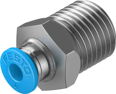 Festo QS-1/4-4 Çabuk Bağlantı Rakoru