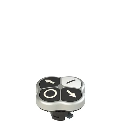 Pizzato E2 1PQFA9QAAE Quadruple pushbutton