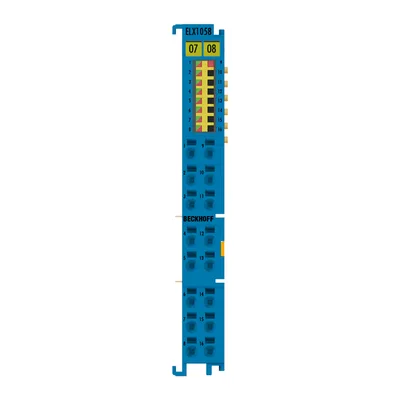 Beckhoff ELX1058 EtherCAT Terminal, 8-channel digital input, NAMUR, Ex i