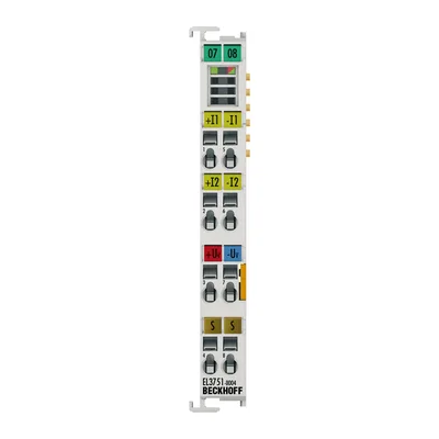 Beckhoff EL3751-0004 EtherCAT Terminal, 1-channel analog input, temperature, RTD (Pt100), 24 bit, 10 ksps