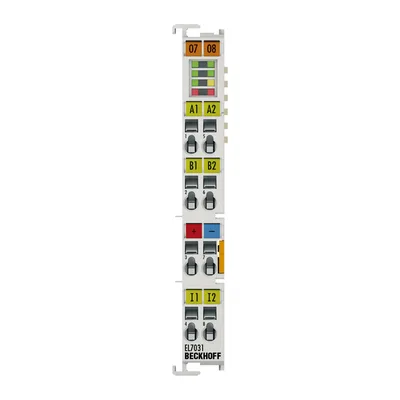 Beckhoff EL7031 EtherCAT Terminal, 1-channel motion interface, stepper motor, 24 V DC, 15 A
