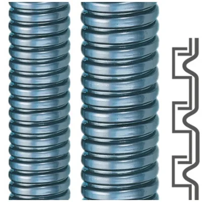 Flexa SPR-PU-AS, metallic-blau AD 45, 38 x 45 mm
