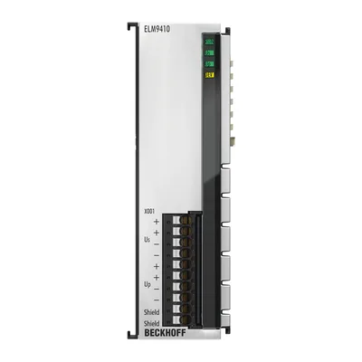 Beckhoff ELM9410 Power supply terminal for refreshing the E-bus, with diagnostics