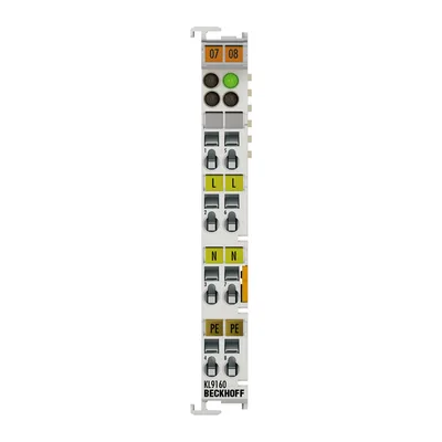 Beckhoff KL9160 Potential supply terminal, 120…230 V AC, with diagnostics