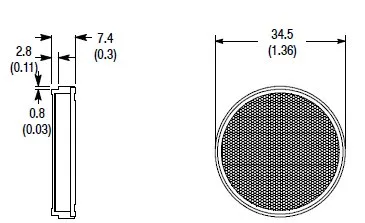 Allen Bradley 92-114 Reflectors for Photo Sensor