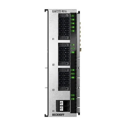 Beckhoff ELM7222-9016 EtherCAT Terminal, 2-channel motion interface, servomotor, 48 V DC, 8 A, OCT, STO, TwinSAFE Logic