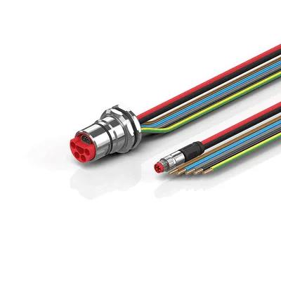 Beckhoff ZK7A14-CB00-0xxx B23, ECP cable, PUR, 5 G 40 mm² + (1 x 4 x AWG22), drag chain suitable, key 3 (user-defined voltage)
