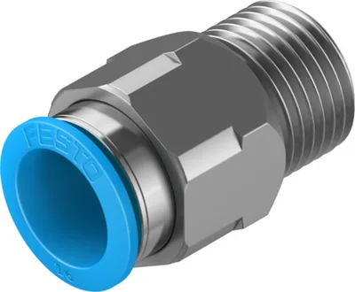Festo QS-1/2-16-20 Çabuk Bağlantı Rakoru