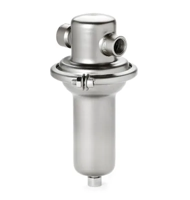 Mankenberg 6193117UA-E Back pressure regulator UV35 G1/2 PN25 4-12 bar KVS 0,9 m3/h Stainless steel Metallisch / EPDM