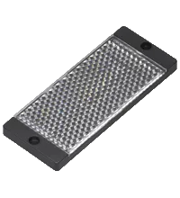 Pepperl+Fuchs REF-H50x100 Reflector, rectangular 122 mm x 495 mm, mounting holes