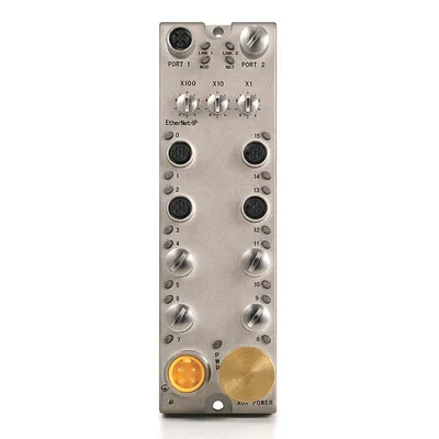 Allen Bradley 1732E-16CFGM12P5QCWR Armor WeldBlock 16 Point Configurable QC