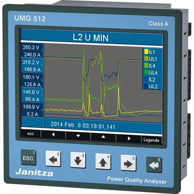 Janitza Electronics UMG 512-PRO UH=48..110V AC / 24..150V DC