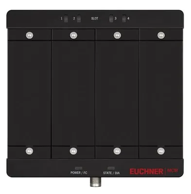 Euchner MCM-MLI-YA4A4A4A4-JA-157774 Expansion module MCM-MLI (module with blanking covers, with 4 slots for submodules)