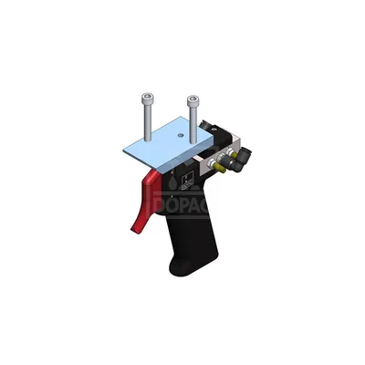 Dopag 401.01.14 Handle pneumatic with mounting plate