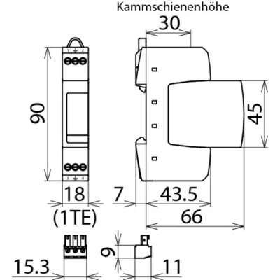 Dehn + Söhne DR M 2P 255 FM