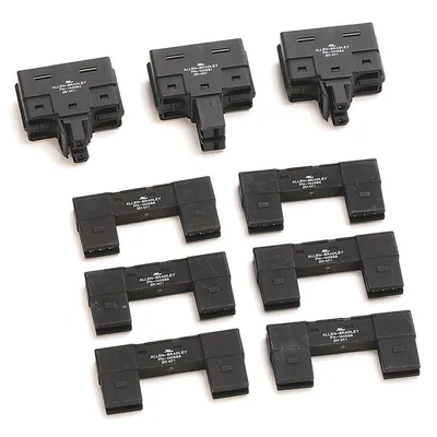 Allen Bradley 2198-H070-AD-T AC T connector for Frame 3(qty 2) DC bus T connector(qty1) note: AC and DC T connector for frame 3 are the same 85 mm bus bars (6 total)