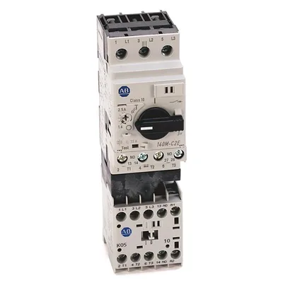 Allen Bradley 190E-KMNZJ2-CB10X-KN 063-100 A Economy Starter W/Ckt-Bkr